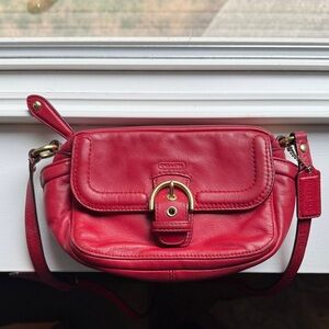 COACH Campbell Crossbody Bag in
RED Creed F25150